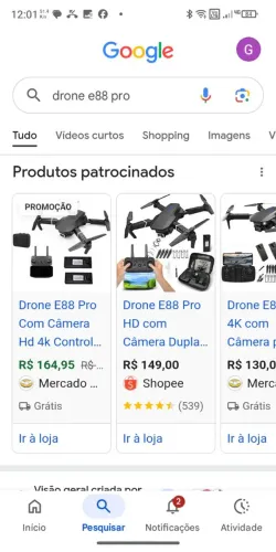 Drone bom e barato