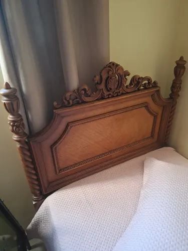 Cama cerejeira maciça solteiro