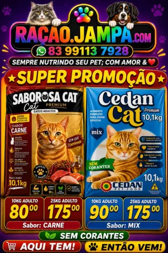 Ração CEDAN CAT PREMIUM 10KG/ 25KG ADULTO 