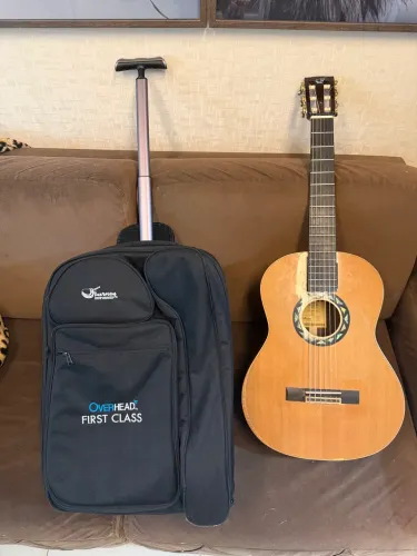 Violão Journey Instruments Overhead First Class FC522 desmontável - raro no Brasil
