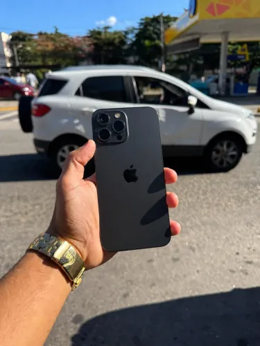 iPhone 13 Pro Max com caixa e nota fiscal