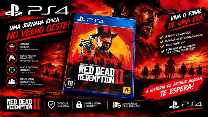 Red dead redemption 2 ( ps4, ps5)