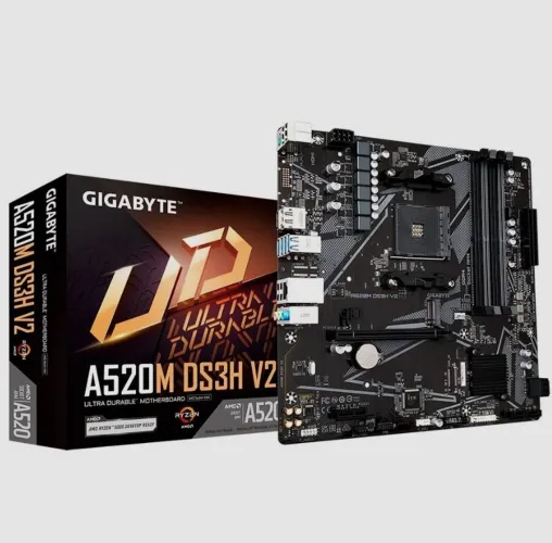 Placa mae a520m am4 gigabyte para amd