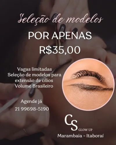 Extensão de cílios