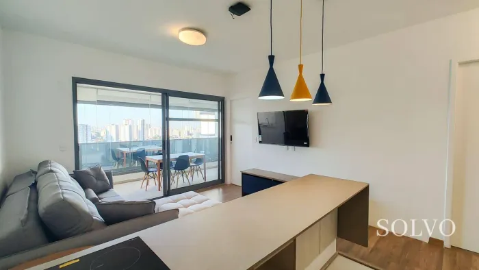 Apartamento com 1 dormitório para alugar, 52 m² por R$ 5.290,00/mês - Barra Funda - São Pa