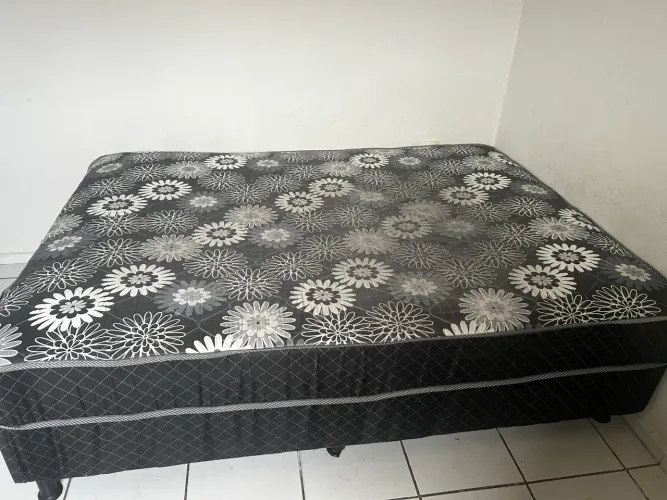 Casa box casal estofado d33