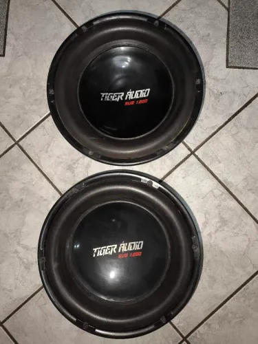 Grave Subwoofer Bravox PSW12 200/400W RMS. Kit com 2