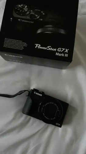 CANON G7x mark 3 apenas entrega pessoalmente