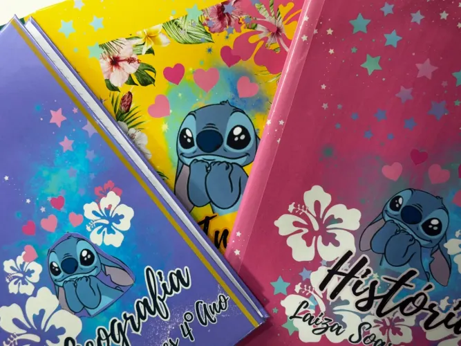 Capa de Caderno personalizado