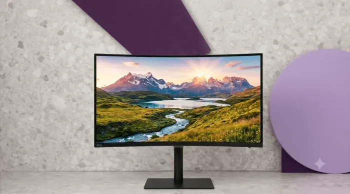 Monitor Samsung ViewFinity S6 34" UltraWide Curvo WQHD 100Hz USB-C 90W