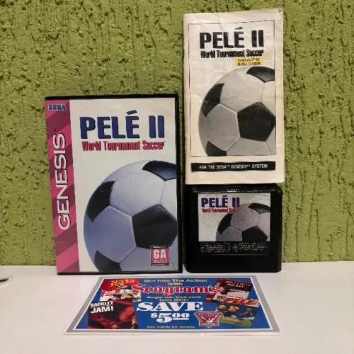 Mega Drive: Pelé II (completo na caixa)