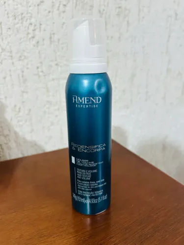 mousse capilar Amend Expertise Redensifica & Encorpa.