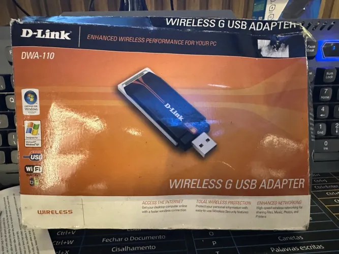 Adaptador USB Wireless G D-Link DWA-110