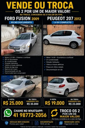 Ford Fusion SEL 2.3 16V 162cv Aut. 2009