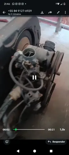 Motor de Fusca. Reliquia