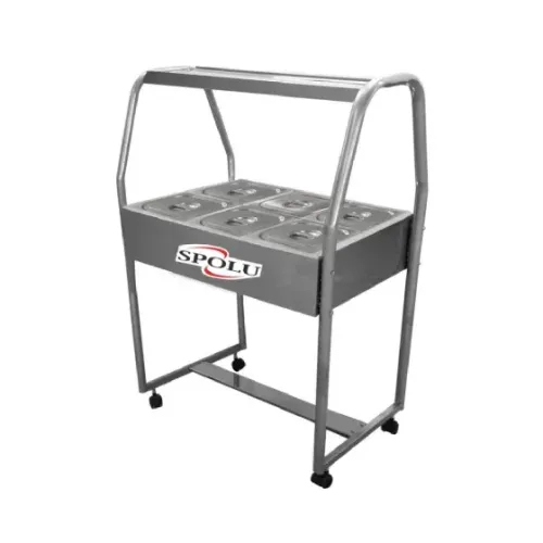 Buffet Térmico Aquecido 6 Cubas SPL-506 220v Spolu