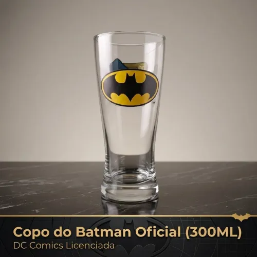 Copo 300ml Batman DC Comics Oficial