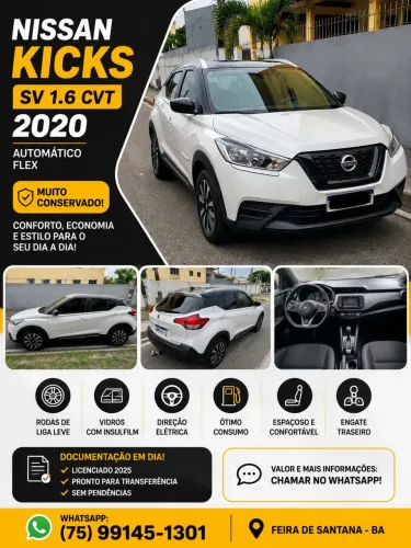 Nissan Kicks Special ED. 1.6 16V Flex 5P AUT 2020