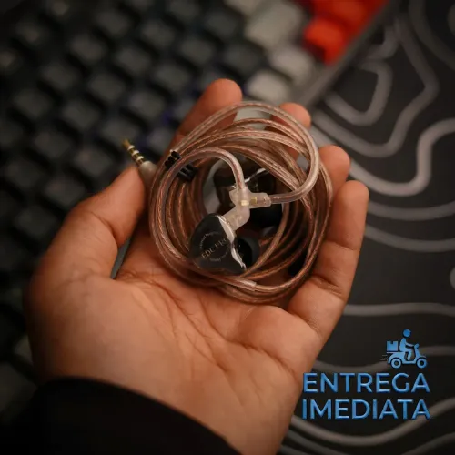 Fone KZ EDC Pro Sem Microfone Som Profissional - Novo Caixa Lacrada