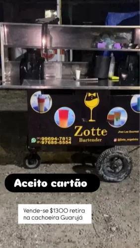 Carrinho de microempreendedor