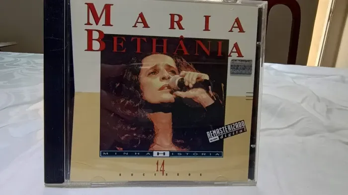 CD ORIGINAL MARIA BETHANIA MINHA HISTORIA