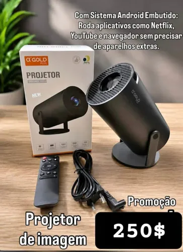 Projetor de Imagem/Máquina de Fumaça