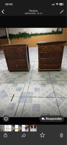 Vendo 2  criado mudo ou mesinha de cabeceira 