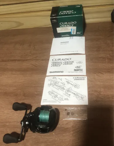 Carretilha Shimano curado 200g7