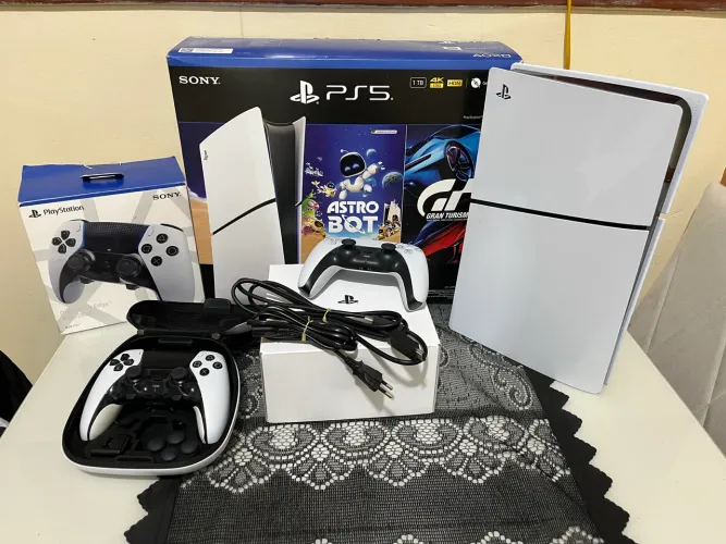 Ps5 Slim 1TB + Controle EDGE