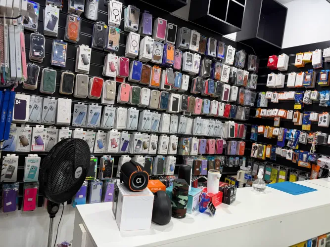 Passo loja de acessórios com tudo dentro