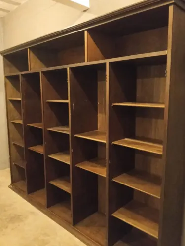 Estante maciça rústica 2,90x2,40