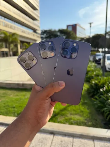 IMPERDÍVEL IPHONE 14 PRO ROXO!!!