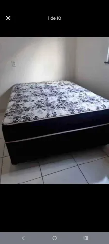 Cama box casal direto d edsbeixa com espuma de 12cm D45