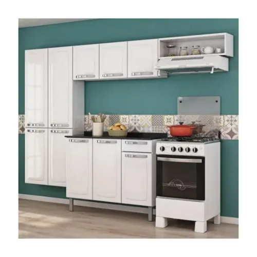 Cozinha Compacta Rose 4 Peças: Organização e Estilo em Cada Detalhe