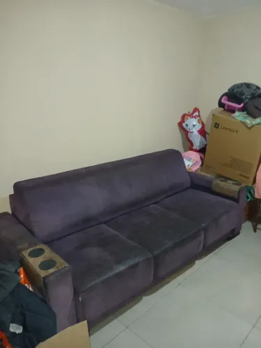 Sofá retrátil 3 lugares