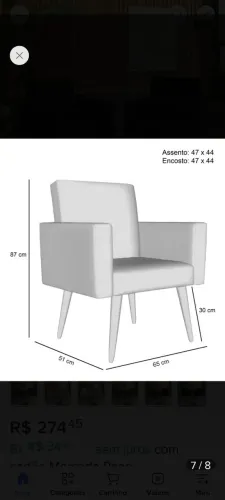 Kit 2 poltrona nina 