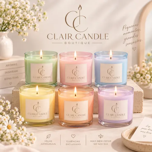 Velas Aromáticas | Clair Candle