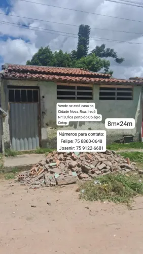 Casa para vender na Cidade de Serrinha