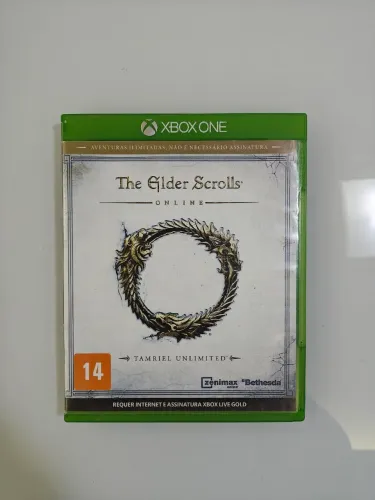 THE ELDER SCROLLS ONLINE XBOX ONE ORIGINAL + MANUAL IMPRESSO - MÍDIA FÍSICA
