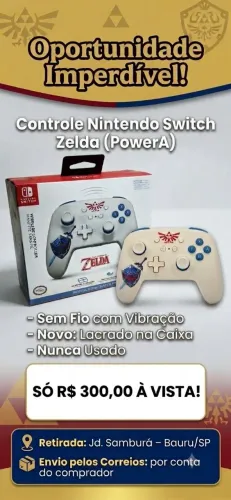 CONTROLE NINTENDO SWITCH