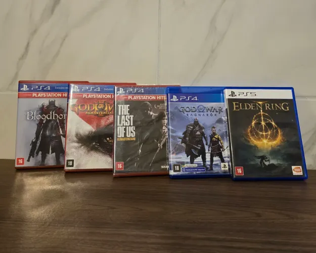 Jogos ps4 e ps5