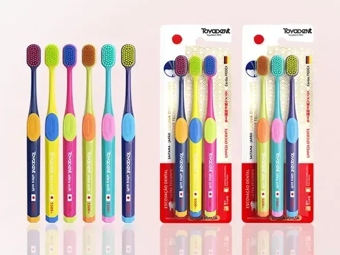 TOYADENT PRO Escova de Dente Adulto 5500+ Cerdas Ultrafinas 0,10mm