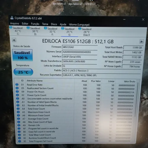 SSD SATA Ediloca 512GB