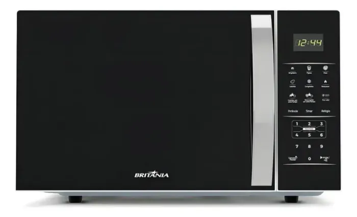 Micro-ondas Britânia 25 Litros Preto 1100w Bmo28