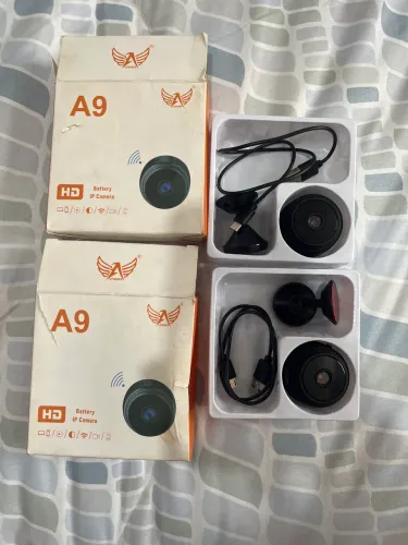 Kit 2 câmeras espiãs A9