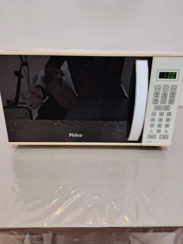 Microondas funcionando perfeitamente