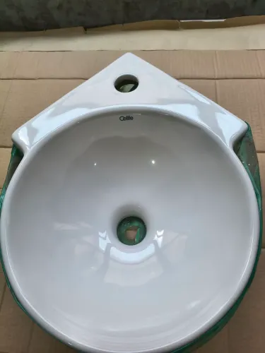 Lavatório de Canto para banheiro Celite