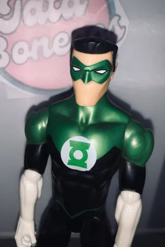 Boneco lanterna verde Mattel usado semi novo raro