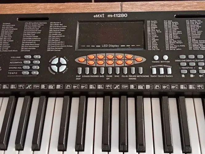Teclado musical 