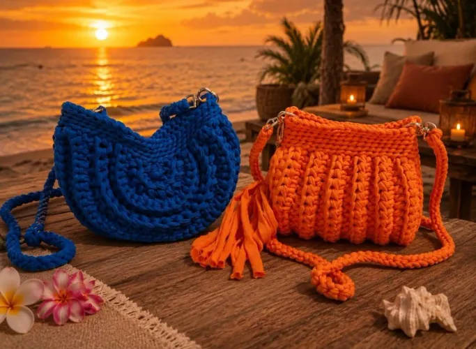 Bolsa de crochê